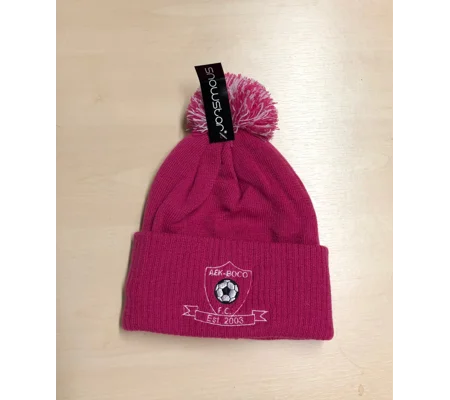 Aek Boco Adults Pink Aek Boco Beanie Hat