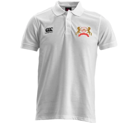 Bristol Ref Society CCC Waimak Polo Shirt White