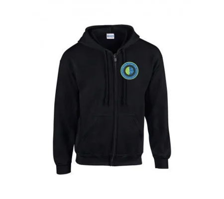 BFG GILDAN OTH FULL ZIP HOODIE BLACK