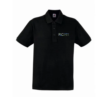 PLC STAFF POLO SHIRT BLACK