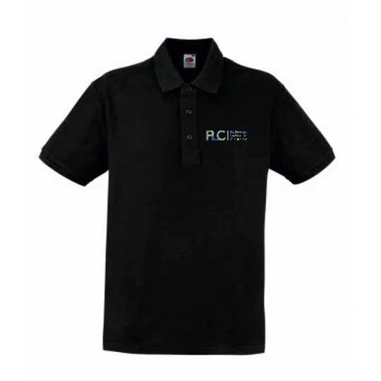 PLC STAFF POLO SHIRT BLACK