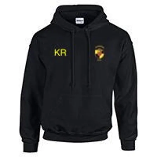 ADULT KEYNSHAM RFC BLACK GILDAN HOODIE