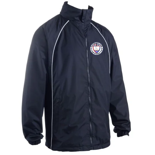 PORTISHEAD TOWN FC SHOWERPROOF JACKET BLACK