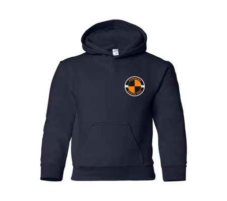 Downend Saints Youth Heavy Hoodie - Black