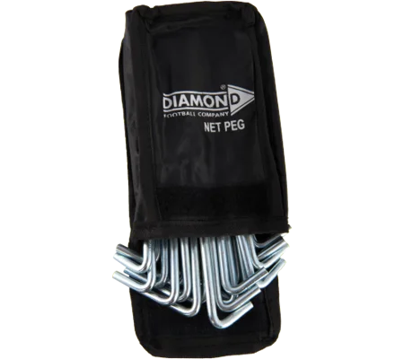Diamond Metal Net Pegs - Set of 20
