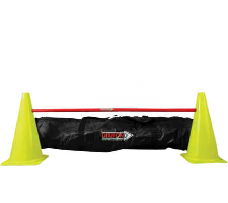 Diamond Traffic Cone Pole Set