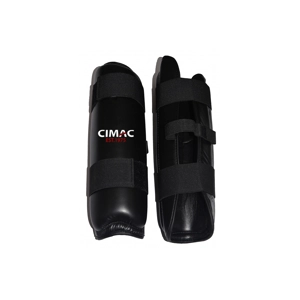 Cimac PU Shin Pads Black
