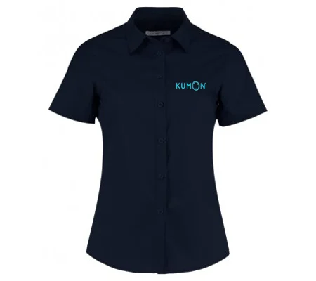 KUMON Ladies Dress Shirt - Navy