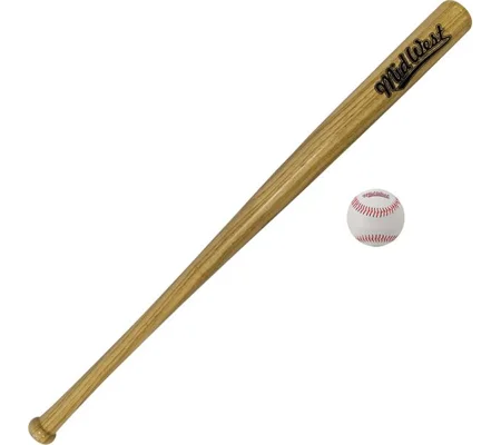 Midwest Slugger Baseball Bat & Ball
