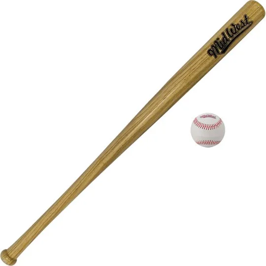 Midwest Slugger Baseball Bat & Ball