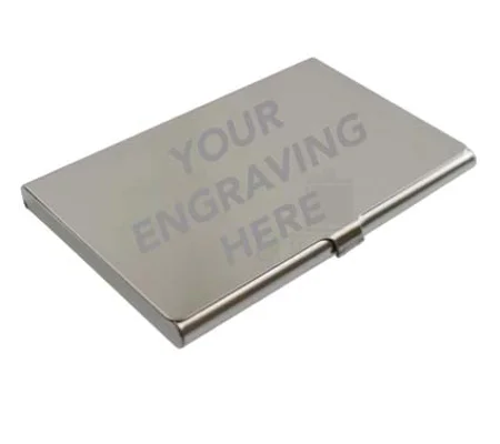 Engravable Business Card Holder