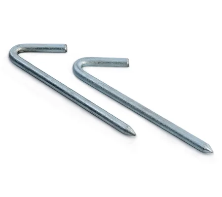 Precision Heavy Duty Steel Net Pegs Bag of 20