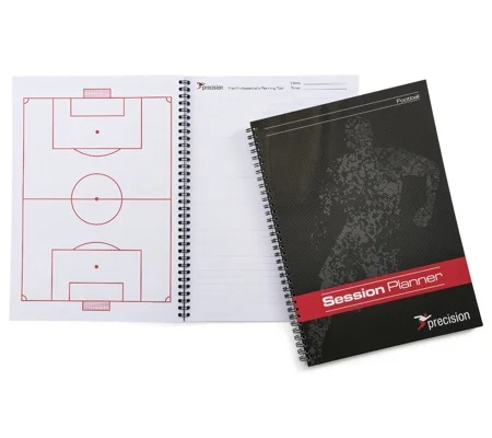 Precision A4 Football Session Planner Pack of 6
