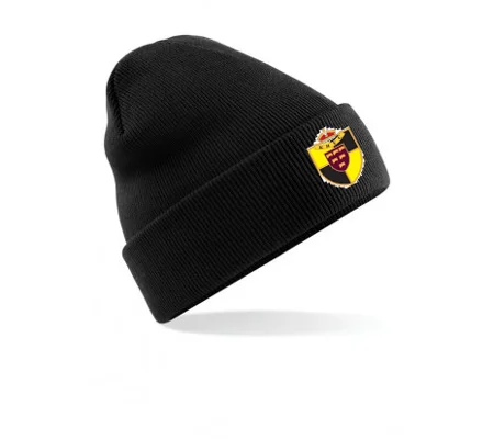 ADULTS KEYNSHAM RFC WINTER TURN UP HAT - BLACK