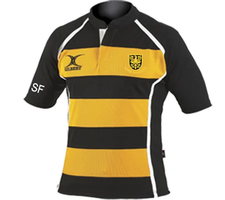 Youth Combe Down RFC Gilbert Xact Hooped Shirt