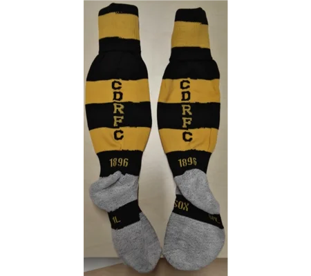 Combe Down RFC Socks - Black/Amber