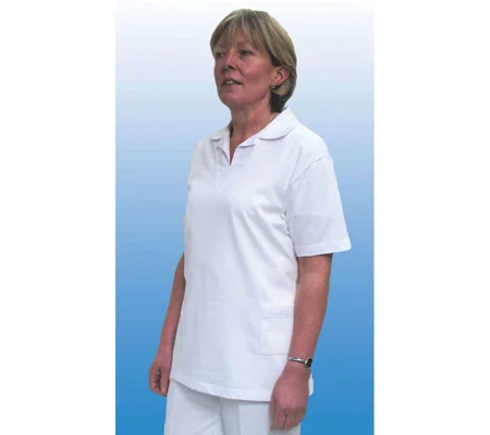EMSMORN LADIES VEE POCKET BLOUSE