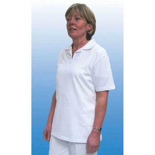 EMSMORN LADIES VEE POCKET BLOUSE