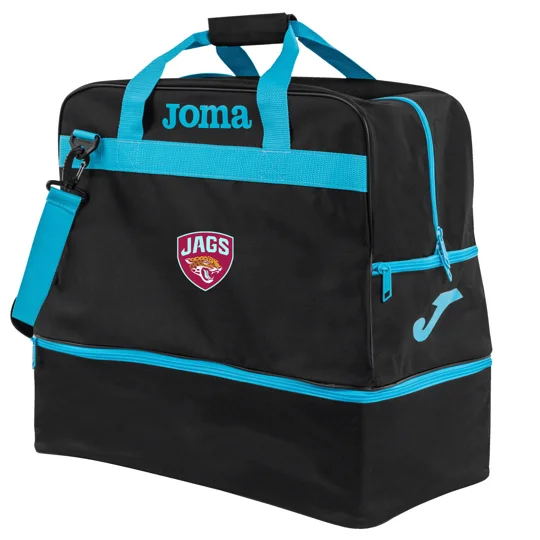 Bristol Jaguars Kit Bag Black-Fluorescent Turquoise