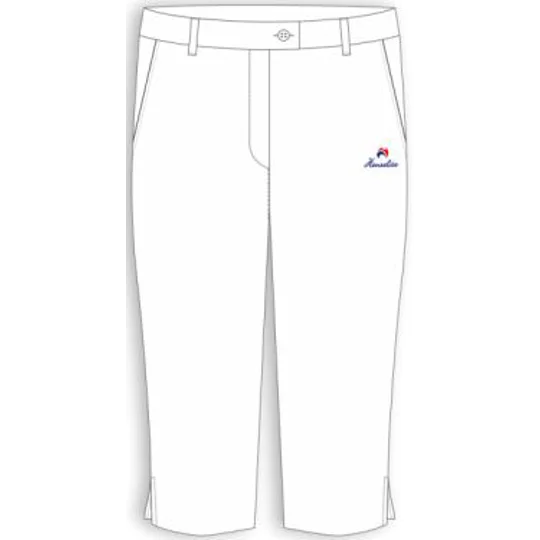 Henselite Cropped Fitted Trouser