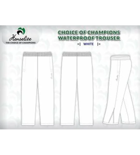 Henselite Choice of Champions Waterproof Trouser - Unisex