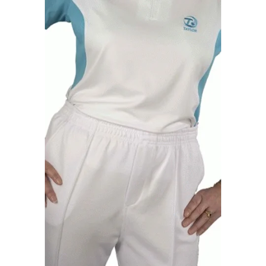 Taylor Bowls White Trousers - Ladies