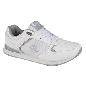 Dek JACK Unisex Lace-Up Bowls Shoe - White
