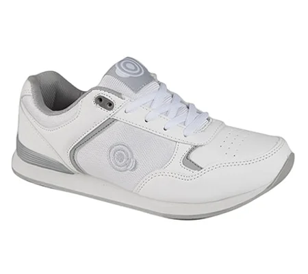 Dek JACK Unisex Lace-Up Bowls Shoe - White
