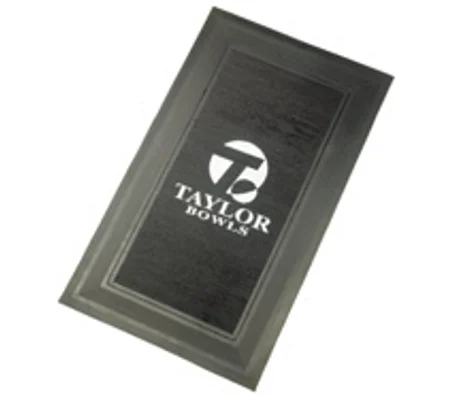 Taylor Bowls Regulation Mat - Black