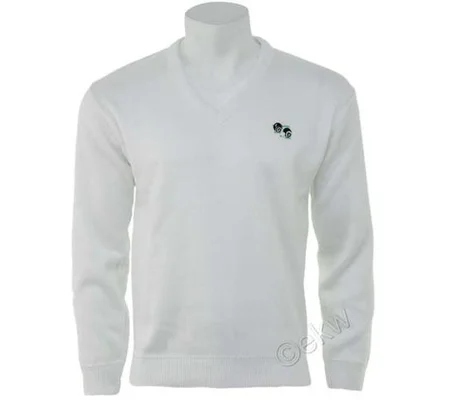 Bowls Logo Pullover - White