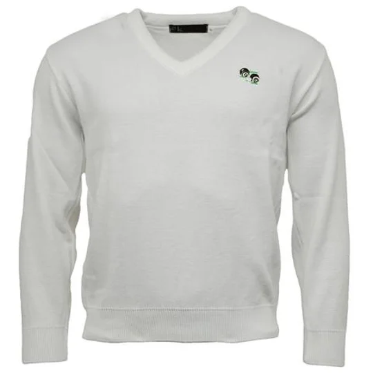 Bowls Logo Pullover - White