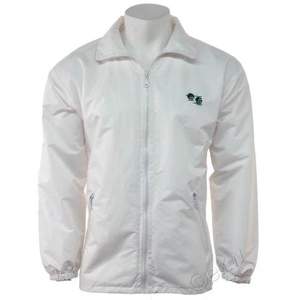 Unisex Bowls Mesh Lined Jacket - White