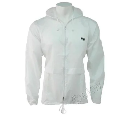 Bowls Logo Cagoule - White