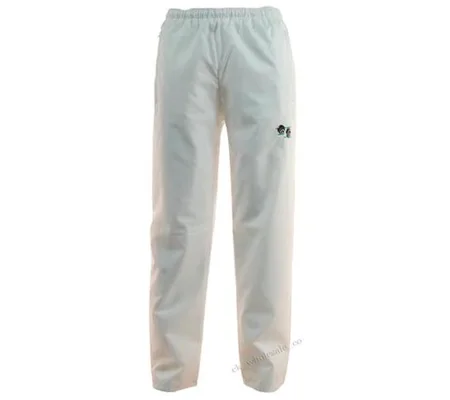 Bowls Water Repellent Trousers Unisex - White