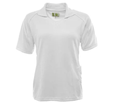 Green Play Sports Blouse - White