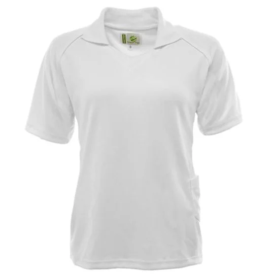 Green Play Sports Blouse - White