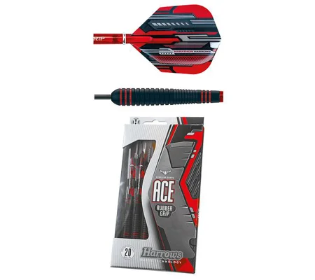 Harrows Ace Rubber Coated Brass Darts