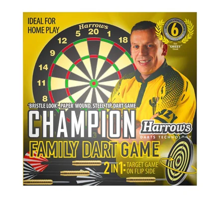 Harrows Chizzy Champion Family Dart Game