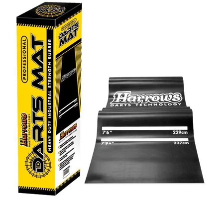 Harrows Pro Rubber Darts Mat 300x65cm