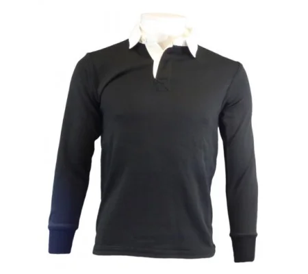 RUGBY JERSEY BLACK