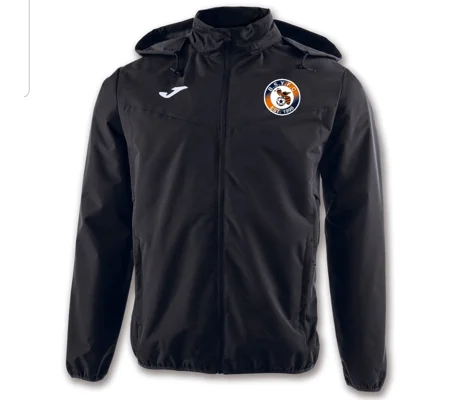 BSYFC Joma Bremen Rain Jacket - Black