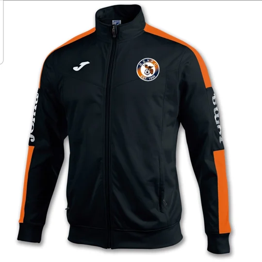 BSYFC Joma Championship IV Tracksuit Top - Black/Orange/White