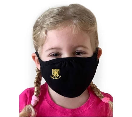 Combe Down RFC Gildan Childs Mask - Black