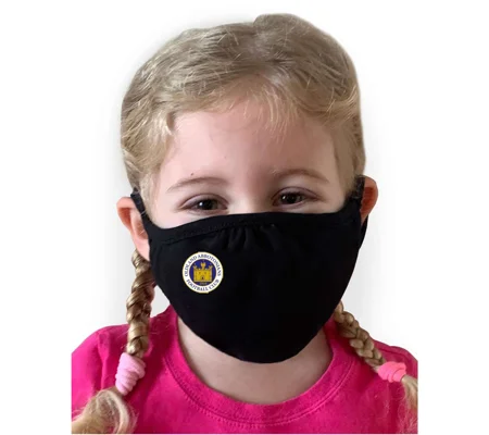 Oldland Abbotonians FC Gildan Childs Mask - Black