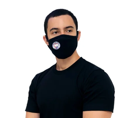 Portishead Town FC Gildan Adults Mask - Black