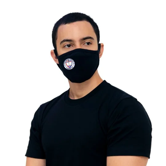 Portishead Town FC Gildan Adults Mask - Black