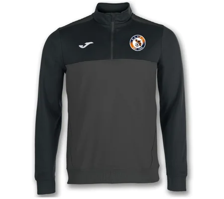 BSYFC Joma Winner 1/4 Zip Sweatshirt - Black/Anthracite