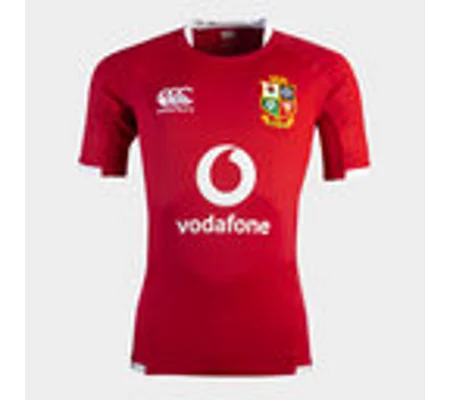 Canterbury Lions Mens Red Short Sleeve Pro Jersey