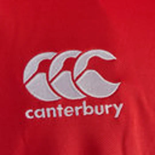 Canterbury Lions Mens Red Short Sleeve Pro Jersey