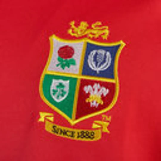 Canterbury Lions Mens Red Short Sleeve Pro Jersey